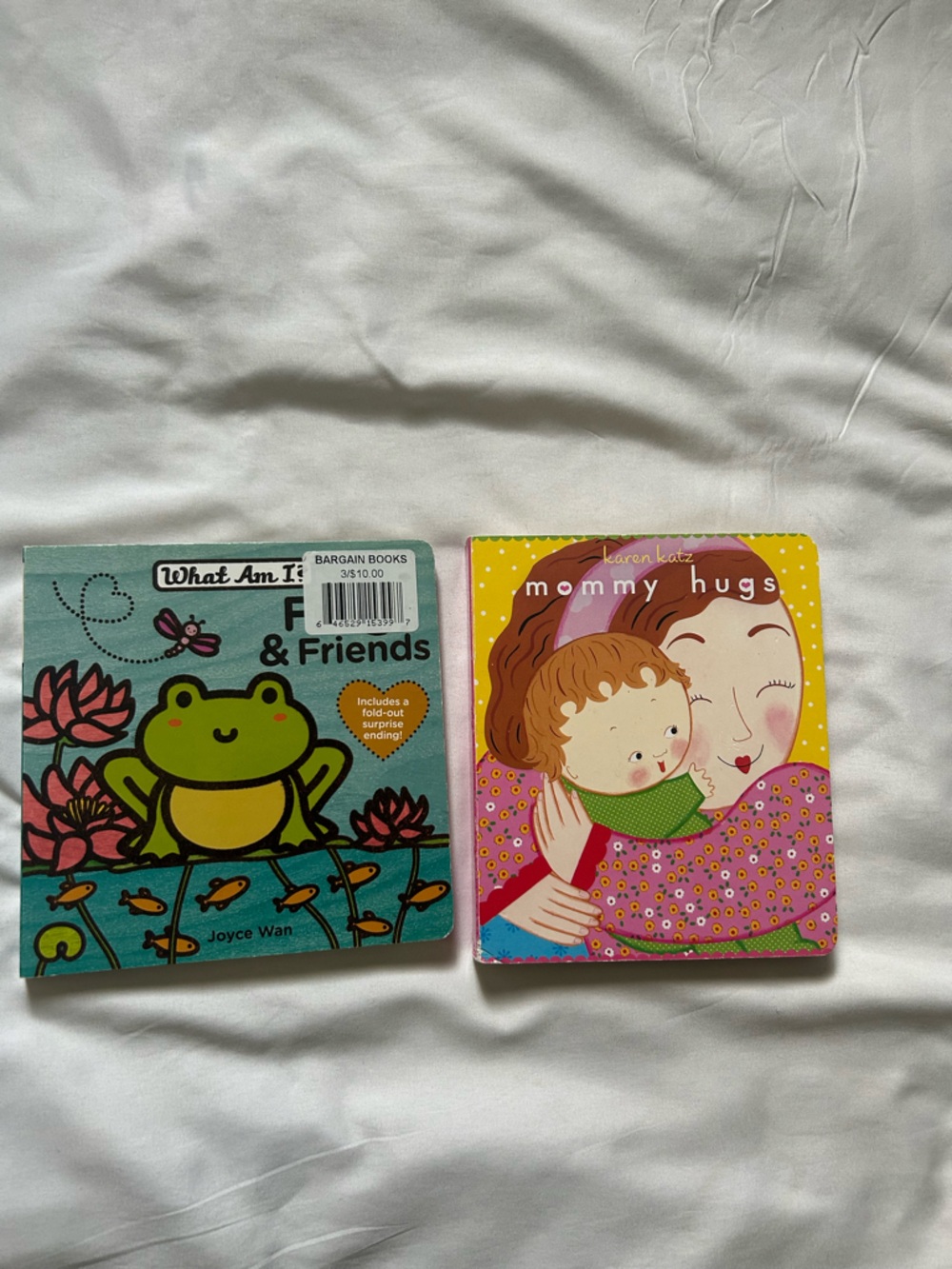 XMAS🎄in July 3/$10 Mommy Hugs,  Frog & Friends board book